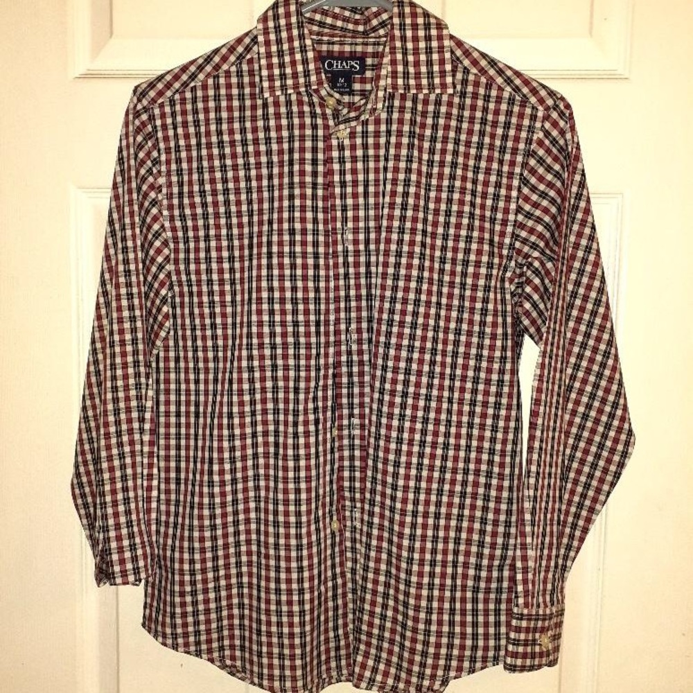 Boy’s size medium Chaps polo long sleeve